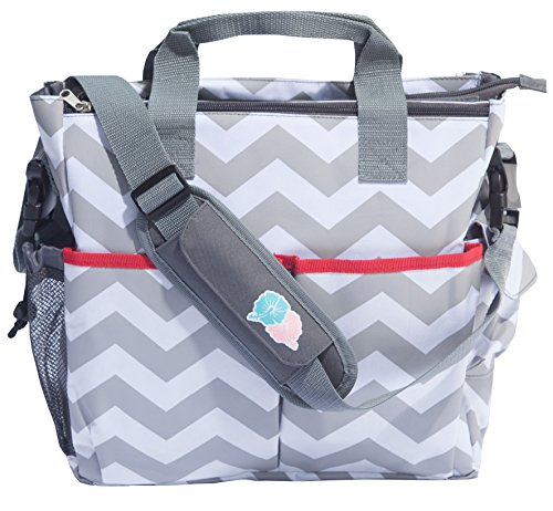 Bula Baby Nappy Bag 12 Pockets Chevron
