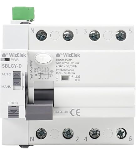 Disjoncteur WiFi DewinLVD 40A - Compteur électrique Connecté, Montage DIN