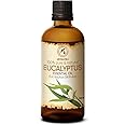 Olio Essenziale di Eucalipto 100ml - Eucalyptus Globulus - Naturale e Puro al 100% - Allevia la Tensione - Buon Umore - Rilas