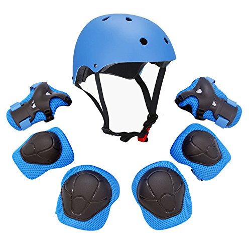 F&U Deportes juventud equipo de protección Conjunto para Azul