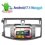 Reproductor de CD y DVD estéreo para coche de 8 pulgadas Android 7.1 con...