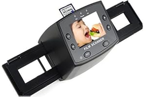 AUKSON A27 Top Quality Film Photo Slides Scanner Film Scanner with 2.4 inch LCD 5 Mega Pixels with SD Slot