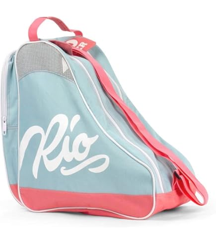 Roller Skate Bag Verdikte Oxford Roller Skating Opbergtas voor Volwassenen Kinderen - Roze