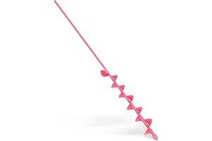 SYITCUN 5X80cm Auger Drill Bit for Planting – Heavy Duty Garden Tools, Spiral Auger Drill Bit for Planting Bulbs, Flowers, Trees – Fits Standard Drills, Efficient Garden Auger, Hole Digger Auger