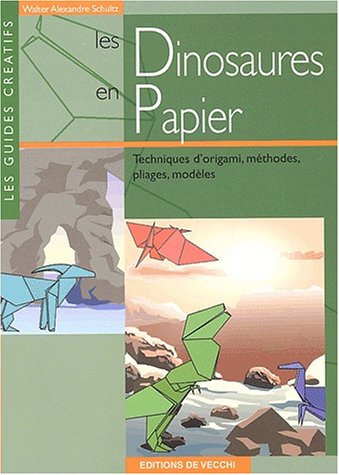 couverture de : Les dinosaures en papier