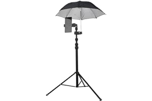 Felenny Camera Rain Sunshade Cover, Hot Shoe Umbrella Waterproof Protection for Rain, Snow, Sunlight, SLR Outdoor Accessory