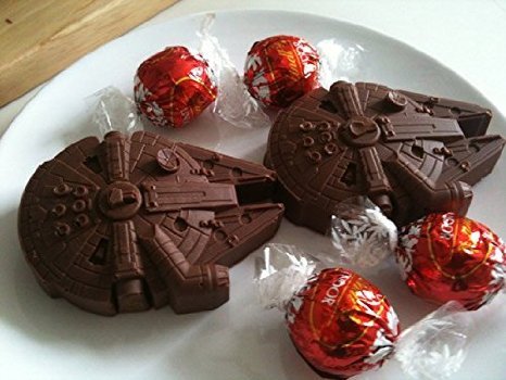 newyond Silikon-Eiswürfelform für Star Wars oder Party Thema (6 Farbe) - 9