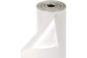 LIRSA Telo telone Serra Foglia polietilene Additivato 3 Strati Neutro Trasparente Nylon cellophane Agricoltura Spess 0,15 - Varie LARGHEZZE - Vendita a Misura (40, 300)