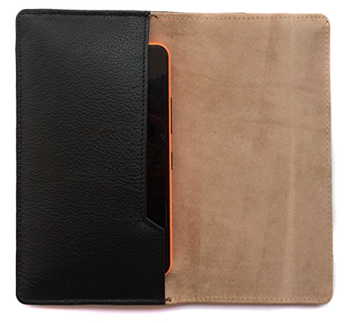 Chalk Factory Black Leather Case for Moto X Force (Grey, 32GB) Mobile Phone