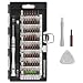 Produktbild Präzisions-Schraubendreher-Set, 63 in 1 Magnetische Schraubendreher-Kit mit 56 Bit Driver Kit, lenquik Qualität Elektronische Repair Tool Kit für Reparatur Gaming Konsolen, iPhone 7 Plus, iPads, Tablets, MacBook, Computer, Android Smartphones, Kameras, Camcorder, Play Stationen, Uhren, Xbox und andere elektronische Gadgets