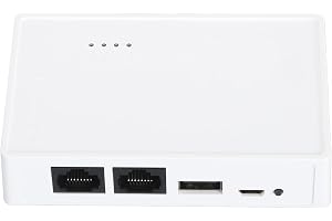 USB 2.0-skrivarserver - 480 Mbps USB WiFi-skrivarserver med 0/100 Mbps LAN B för & OS X-skrivare, Portar med Kabel och Lägen