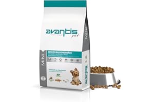 AVANTIS PET NUTRICIÓN INTELIGENTE Avantis Pet Mini - Pienso para Perros Adultos de Razas Pequeñas - 2 kg - Comida con Triple Acción Favorece el Sistema Inmune y Digestión - Altamente Digestiva con Pollo, Verduras y Arroz