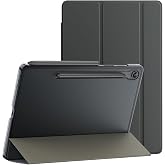 Galaxy Tab S10 FE 10.9 İn&ccedil; Kılıf - Uyku Modlu ve Darbeye Dayanıklı Kaplama (Mat Siyah, Galaxy Tab S10 FE 10.9 İn&ccedil;)