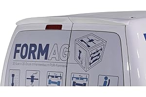 RDX Racedesign Dachspoiler kompatibel mit Volkswagen Caddy 2004-2015 & 2015-2020 (mit 2 Hecktüre) (PUR-IHS)