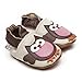 Soft Leather Baby Shoes Owl 6-12 months