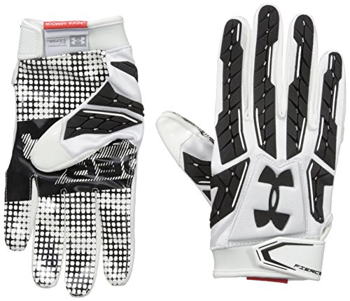 Under Armour - Gants de football américain Under Armour Fierce VI pour Running Back Blanc Taille - M