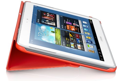 Samsung Original Diarytasche (Flipcover) im Buchdesign EFC-1G2NOECSTD (kompatibel mit Galaxy Note 10.1 Für das Jahr 2013 nur Modell) in orange - 6