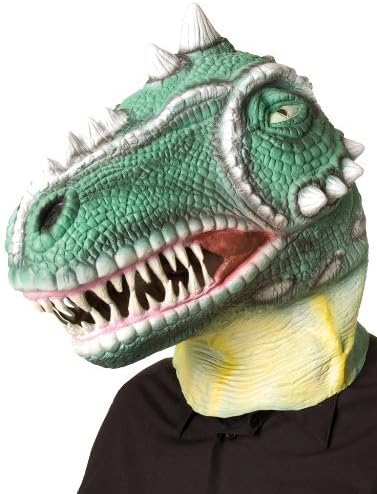Full head latex mask dinosaur