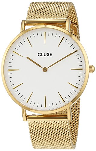 Cluse Unisex-Armbanduhr Analog Quarz Edelstahl CL18109