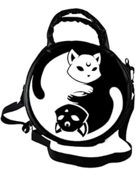 Killstar Damen Handtasche - Yin Yang Umhängetasche