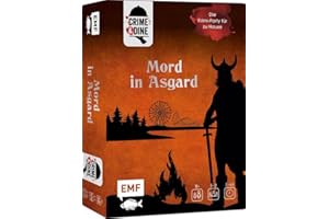 EDITION MICHAEL FISCHER Crime & Dine – Das Krimi-Dinner-Set: Mord in Asgard: Krimi-Party für zu Hause mit Einladungen, Rollenheften, Lageplan, Hinweisen, Tischkarten, Rezepten, Kostümideen und mehr: Für 5–8 Personen