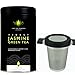 Produktbild Natürlicher Jasmin Grüntee mit Edelstahl-Teesieb, mit 0,5 mm Filter, in Teedose, lose, 125 g