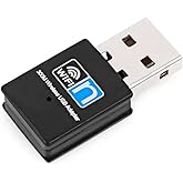 Lunatic 4060 USB Adapt&ouml;r Alıcı Kablosuz WiFi Adapt&ouml;r Mini 300 Mbps Realtek RTL8192EU Chipset