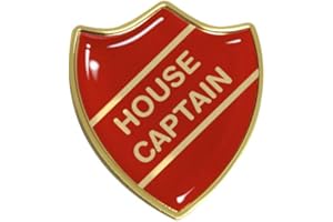 CAPRICORNONE House Captain Gel Domed School Shield Badge