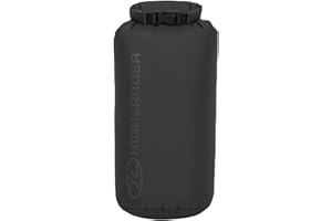 Highlander Lightweight Waterproof Dry Bags (Black, 8L)