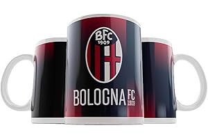 Acube srl Tazza Mug in Ceramica con Manico BOLOGNA BFC 1909 Rossoblu Prodotto Ufficiale Idea Regalo