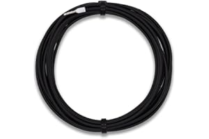 EBROM Wurfantenne für UKW Unterputzradios oder herkömmliche UKW Radios mit externem Antennenanschluss - Länge: 3 Meter - passt z.B. zu Busch Jäger Radio 8215U oder 8217U