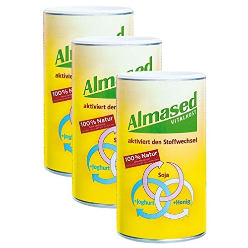 Preisvergleich Produktbild 3x Almased Vitalkost, Pulver, 500 g