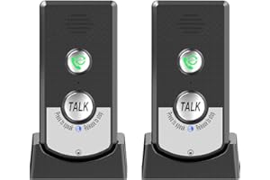 NAVESO Wireless Intercom, Wireless Intercom Systems for Home 2 Way, Smart Voice Intercom, intercom Systems for Home for Indoor Outdoor Interphone System HomeImprovement Security