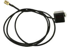 SEBA.RICAMBI Pulsante Clacson Claxon Nero con Vite per Ciclomotore Ciao Si Bravo