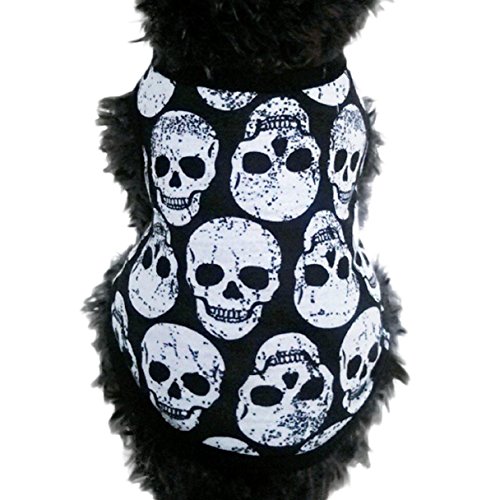 FEITONG-Pet-Puppy-Small-Dog-Cat-Pet-Clothes-Skull-Vest-T-Shirt-Apparel-Clothes
