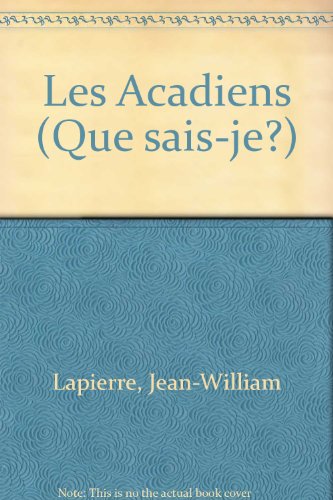 Les  Acadiens