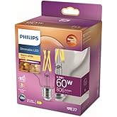 Philips LED Classic 60W G93 E27 Kısılabilir Filament Glob WGD90