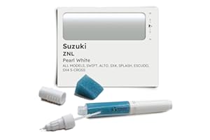 ‎GENUINE COLORS Genuine Colors Lackstift PEARL WHITE ZNL Kompatibel/Ersatz für Suzuki Weiß