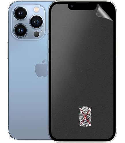 Pellicola IPhone 13 Vetro Temperato Opaco - Antiriflesso, Anti-impronta, 9H, Kit Installazione Incluso - Magglass