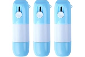 GINGER TECH Thermo-Papier-Korrekturflüssigkeit mit Auspackmesser, 2-in-1, tragbarer Klebestift, Anti-Auslaufschutz, Korrekturflüssigkeit für Verpackungsetiketten, Rechnungen (3 Stück)