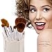 Best Makeup Brush Set in Boutique GIFT BOX *9 Piece Set & Luxury Leather Pouch *Handmade Sable Style Synthetic & Top Quality Natural Hair Brushes *Super Soft & Dense *Luxury White Leather Designer Case *12 Month Guarantee *Free P&P *Pre-Christmas Offer '3 FOR 2' Get 3rd FREE