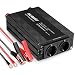 Produktbild SUAOKI 1000W Spannungswandler Wechselrichter DC12V auf AC240V Power Inverter, Konverter mit 2 EU Steckdose für Laptop, Tablet, Smartphone und andere Geräte