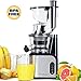 Produktbild Aobosi 80MM3.15inch Big Mouth Whole langsame Masticating Entsafter, Wide Chute Anti-Oxidation Juicer Extractor, energiesparende 200W DC Heavy Duty Motor mit Saftkrug und Reinigungsbürste