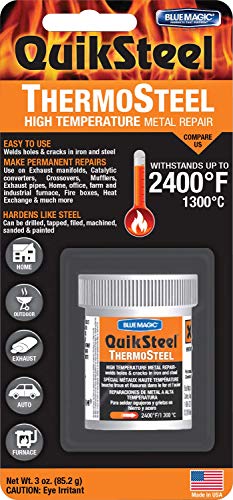 Winplus 18003 Quiksteel Extreme - Reparador de metal resistente al calor (85 g)