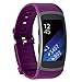 Produktbild Greatfine Aarmbänder für Samsung Gear Fit 2 / Gear Fit2 Pro Smart Watch Zubehör (Purple)