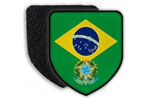 Copytec Patch Brasile Brasilia portoghese Stella BR stemma nazionale bandiera orgogliosa stemma verde #21924