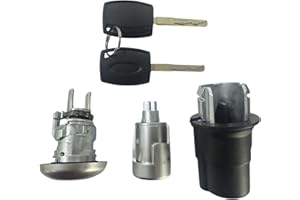 SENB GK31V22050GG Door Lock Bonnet Ignition Barral Switch Set Replacement for Transit MK8 Transit Custom Van V363 V362 2013-2021