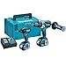 Price comparison product image Makita DLX2040TJ Cordless 18 V Li-ion Brushless Kit, 2 Piece