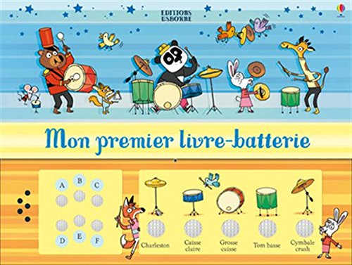 couverture de : Mon premier livre batterie