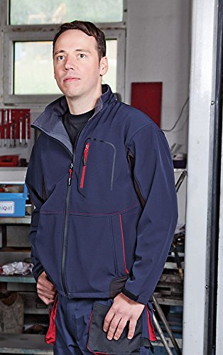 Preisvergleich Produktbild Uniqat Softshelljacke Premium Blau Größe M